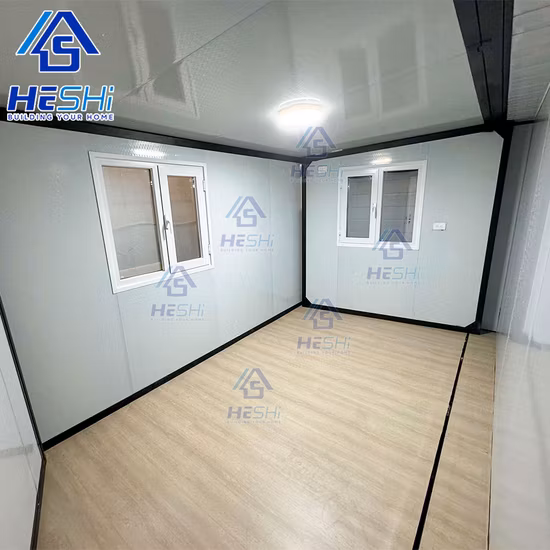 주문을 받아서 만들어진 호화스러운 침실 조립식 모듈형 주택 컨테이너 주택 가격
